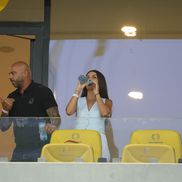 Giani Kiriță, alături de iubita sa, Maria, la Dinamo - FCSB / Foto: GSP