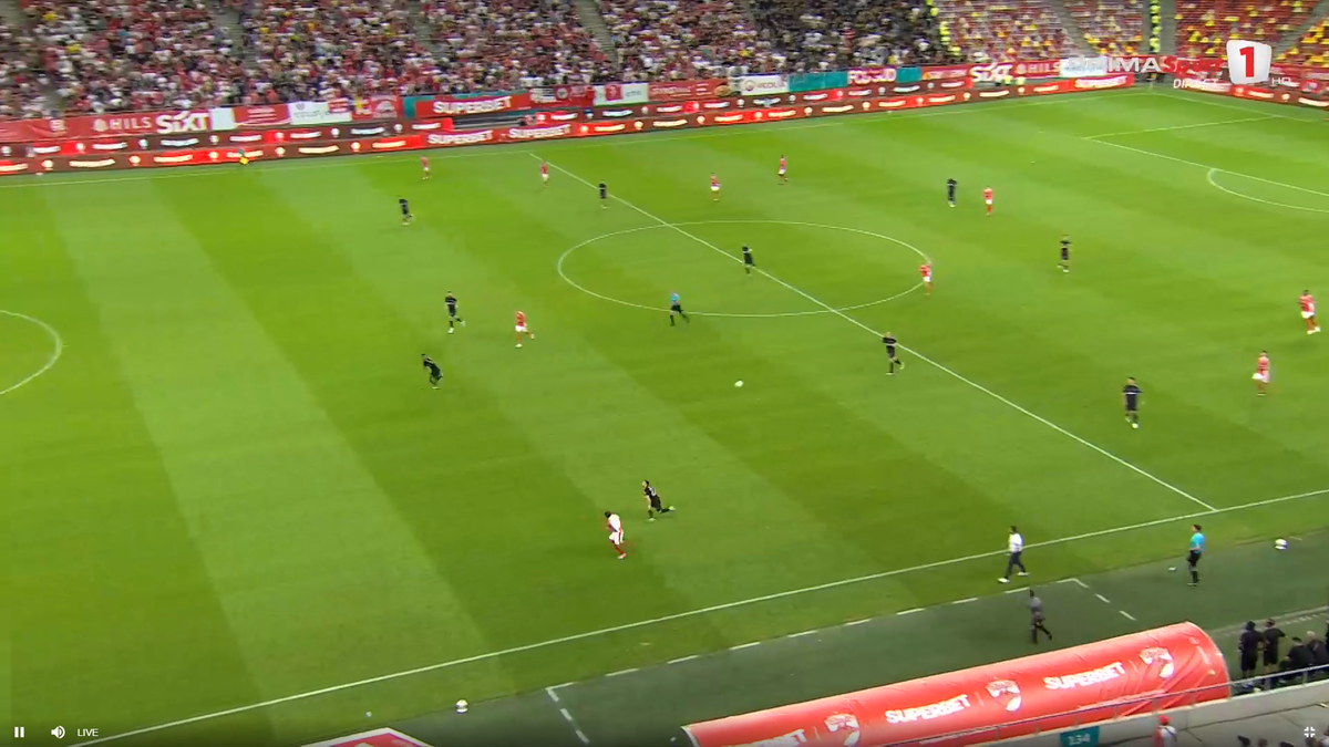 Golul fabulos marcat de Armstrong în Dinamo - FCSB