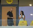 Giani Kiriță, alături de iubita sa, Maria, la Dinamo - FCSB / Foto: GSP
