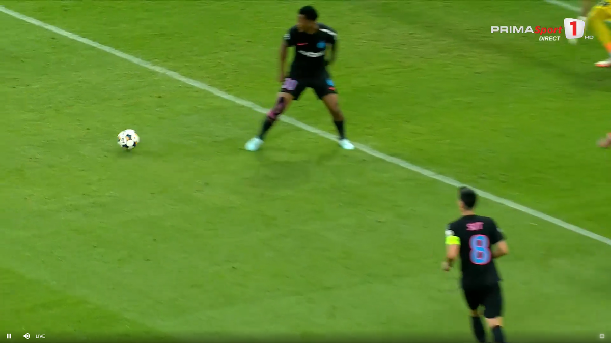 Golul marcat de Musi în poarta lui FCSB