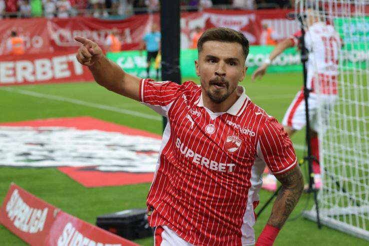 Danny Armstrong, în Dinamo - FCSB/ FOTO: Ionuț Iordache (GSP)