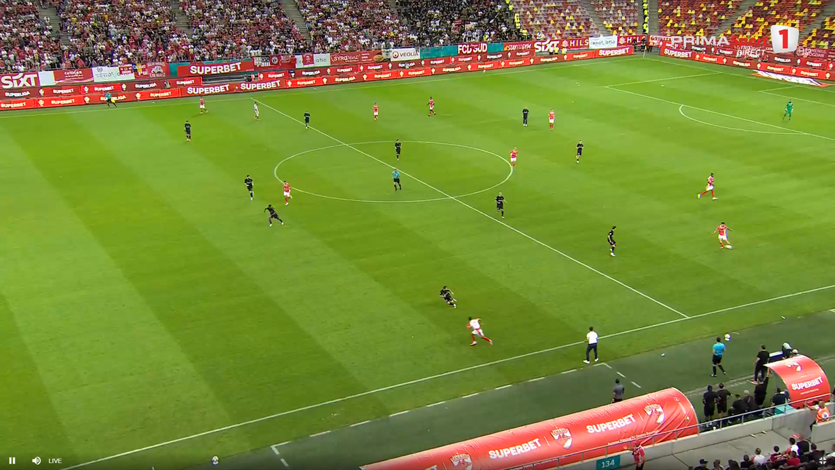 Golul fabulos marcat de Armstrong în Dinamo - FCSB