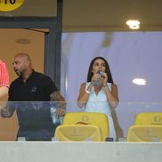 Giani Kiriță, alături de iubita sa, Maria, la Dinamo - FCSB / Foto: GSP