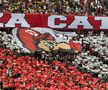 Scenografia fanilor dinamoviști la derby-ul cu FCSB / Foto: GSP