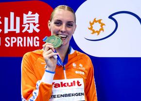 Marrit Steenbergen, omoloaga lui David Popovici la 100 m liber, și-a apărat titlul mondial: „Am văzut lumina, dar putea fi și locul 2!”