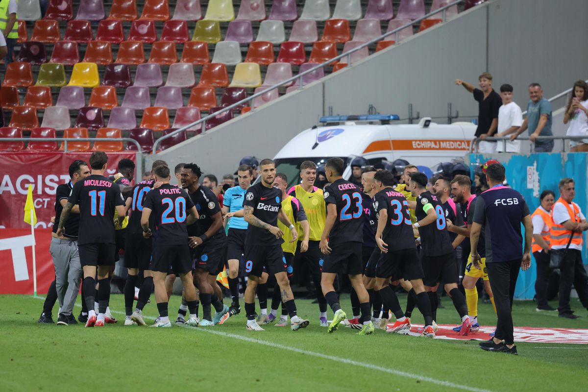 Dinamo - FCSB, imagini de joc