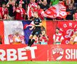 Florin Tănase sărbătorește golul din Dinamo - FCSB // foto: GSP
