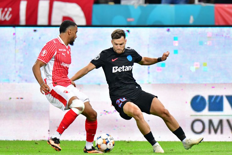 Dennis Politic, în Dinamo - FCSB/ FOTO: Cristi Preda (GSP)