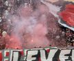 Scenografia fanilor dinamoviști la derby-ul cu FCSB / Foto: GSP