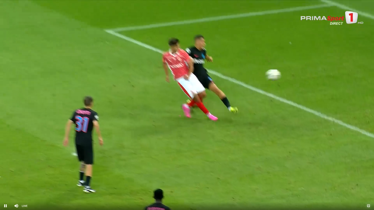 Golul marcat de Musi în poarta lui FCSB