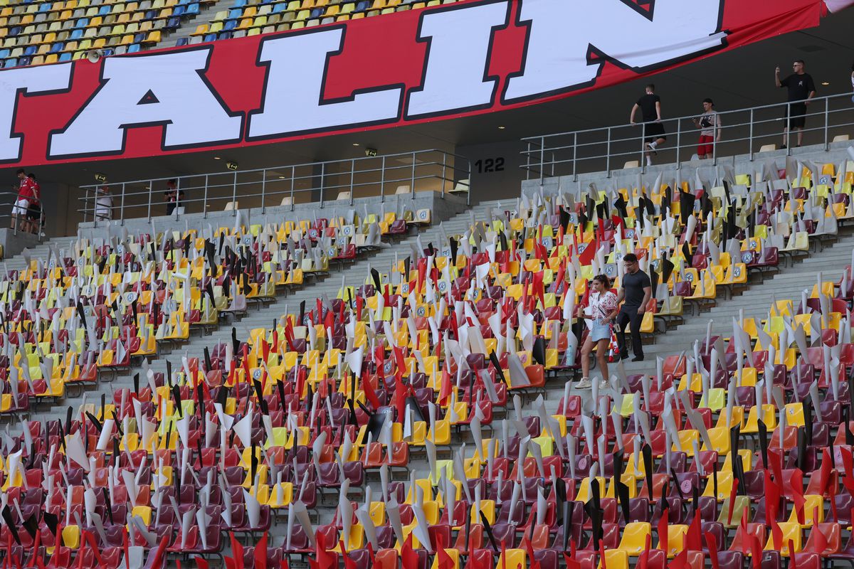 Dinamo - FCSB, imagini dinaintea meciului