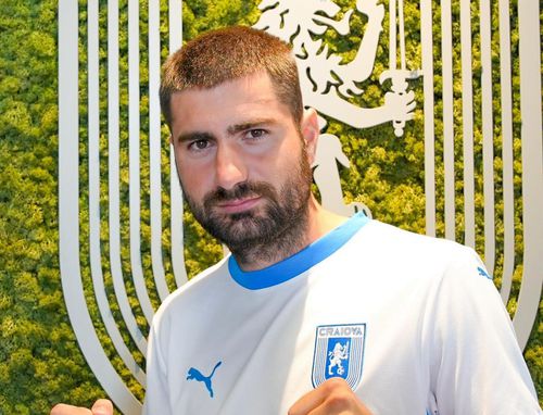 Florin Ștefan, prezentat la Universitatea Craiova / foto: Facebook UCV