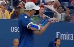 US OPEN 2019 // VIDEO Jucătorii de tenis au scăpat de sub control! Mike Bryan, amendat cu 10.000 de dolari după ce a mimat că împușcă un arbitru