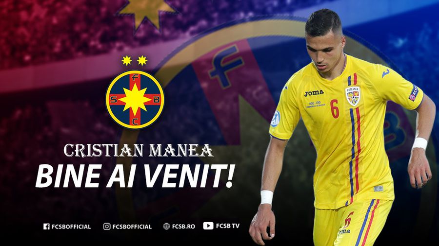 OFICIAL Cristi Manea a semnat cu FCSB și devine cel mai bine plătit fotbalist din Liga 1!
