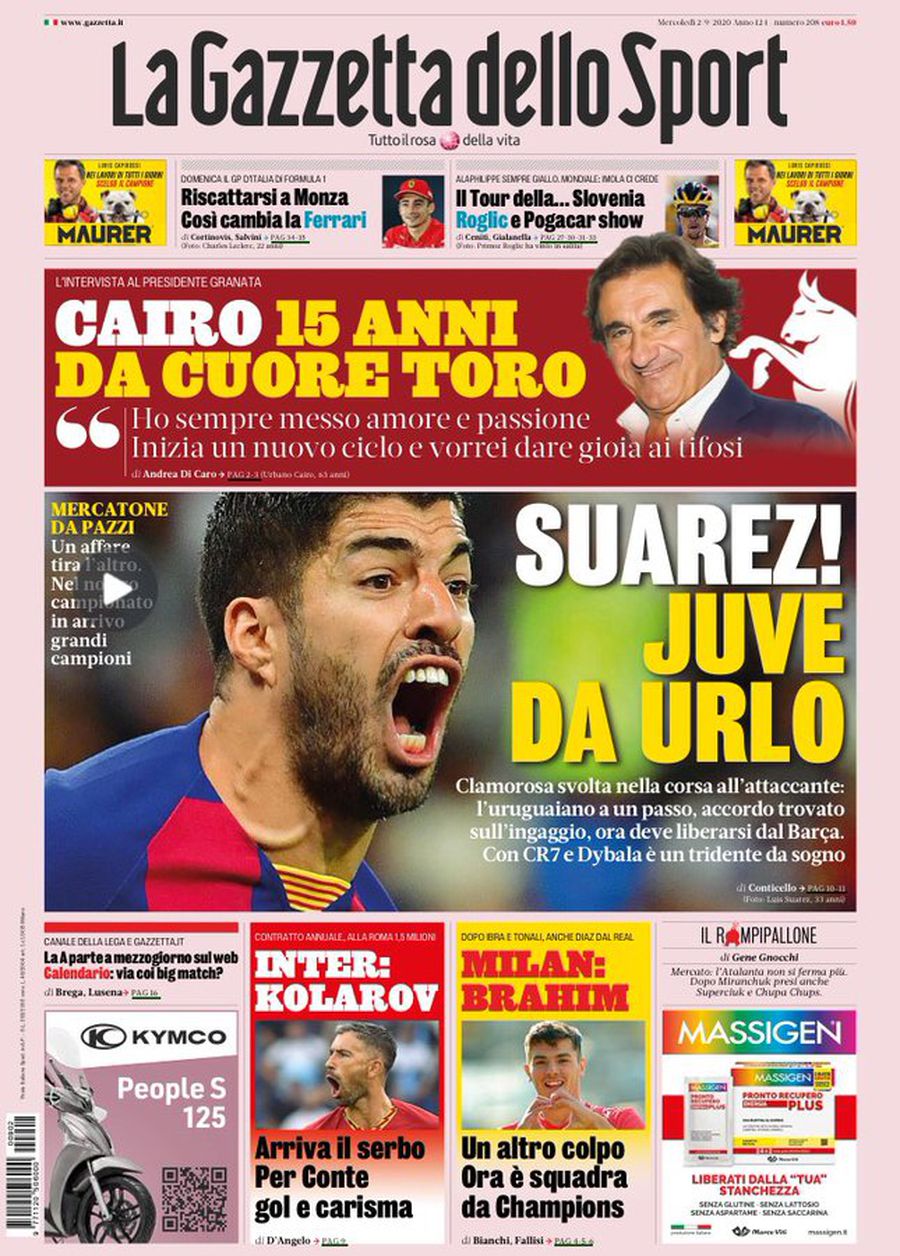 Luis Suarez, acord cu Juventus: 30 de milioane net pentru trei ani! Unde pleacă Higuain