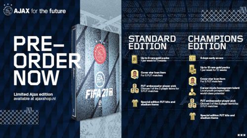 Calcă FIFA pe urmele PES? FIFA 21 va avea o ediție specială dedicată celor de la Ajax