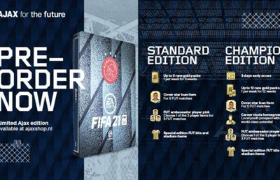 Calcă FIFA pe urmele PES? FIFA 21 va avea o ediție specială dedicată celor de la Ajax