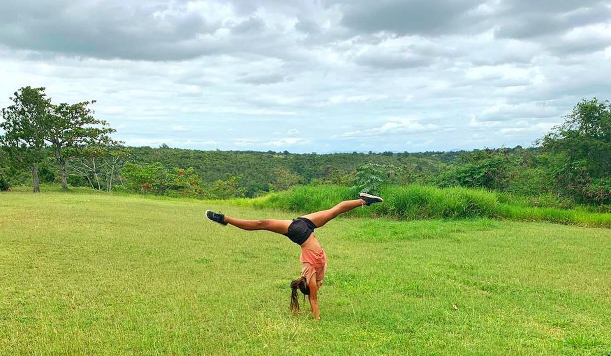 Asiana Peng, fosta gimnastă. Foto: Instagram