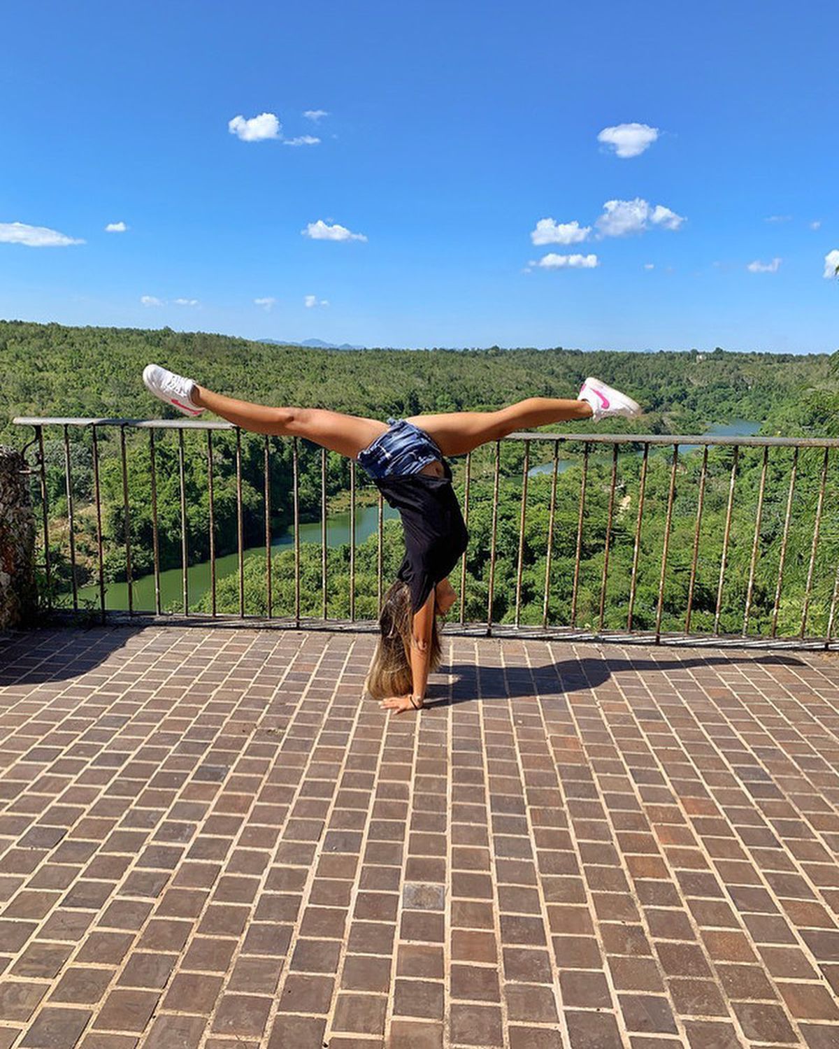 Asiana Peng, fosta gimnastă. Foto: Instagram