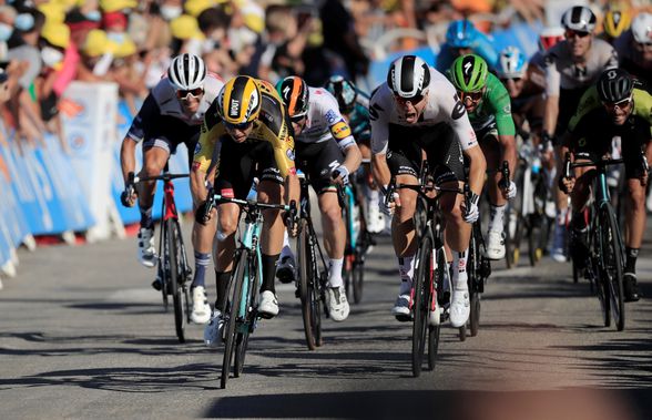 Liniște până la final » Wout van Aert a câștigat etapa a cincea din Turul Franței, una în urma căreia s-a schimbat liderul în clasamentul general