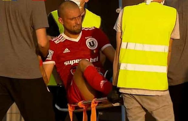 Verdict crunt pentru Gabriel Tamaș, după accidentarea din Aerostar - U Cluj