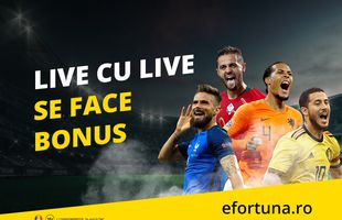 LIVE și câștigi. Premii pentru toată lumea pe efortuna.ro în promoția momentului