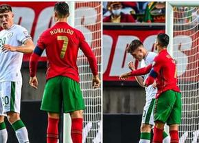 Gestul pe care Ronaldo îl vrea uitat, în seara în care a intrat definitiv în istorie » Cristiano a pălmuit un adversar, dar a fost iertat de arbitru