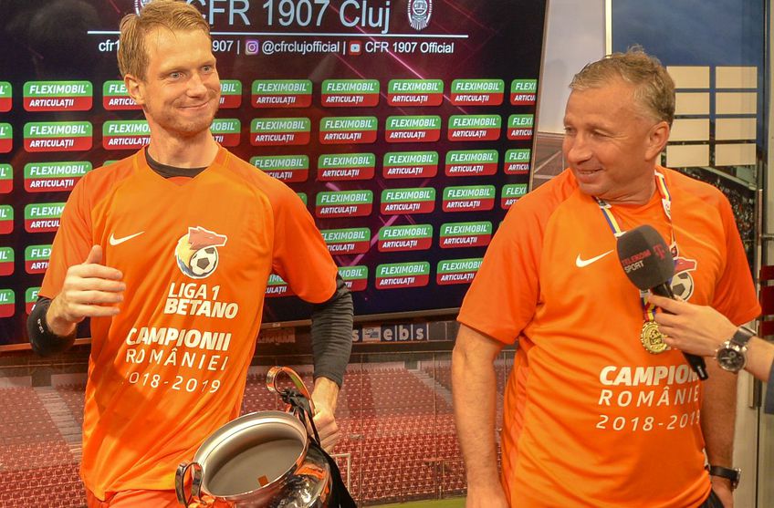 Relațiile dintre Dan Petrescu și Giedrius Arlauskis s-au „răcit” / foto: Gazeta Sporturilor