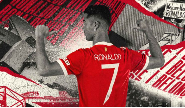 Cristiano Ronaldo, primele imagini în tricoul lui United. Foto: Manchester United