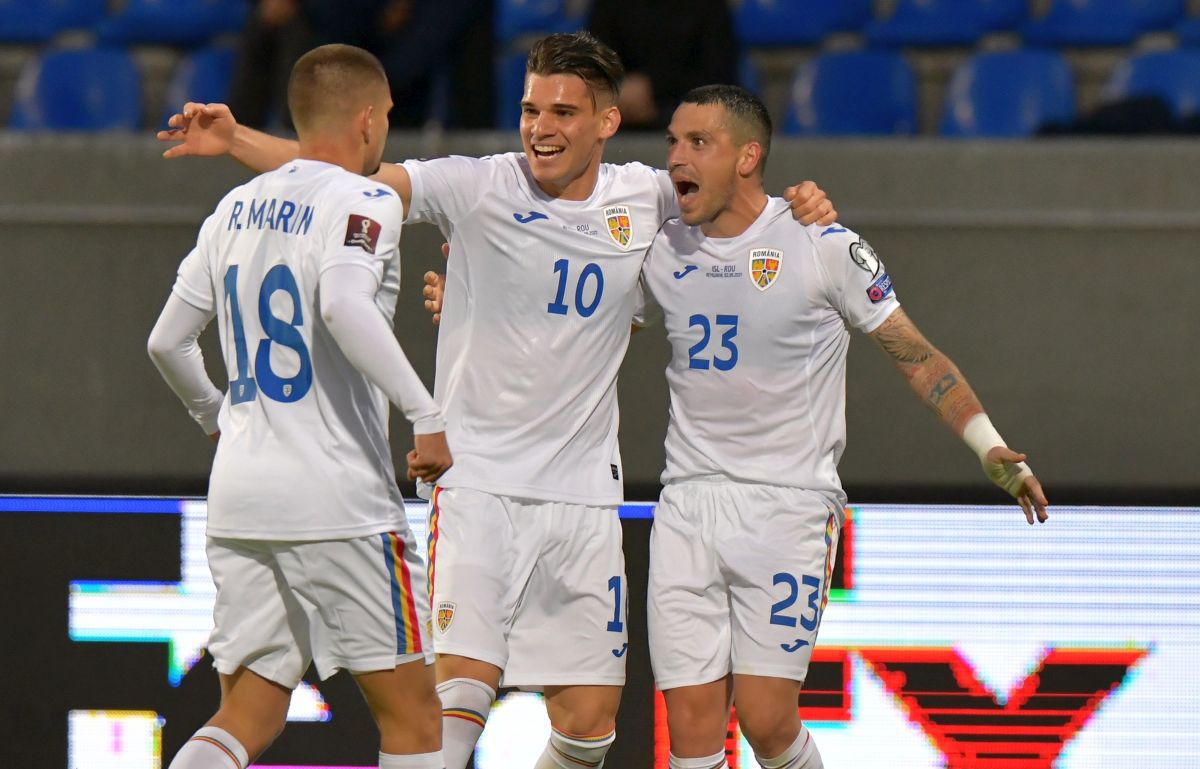 Islanda - România 0-2. Nicolae Stanciu, mentorul noii generații: „Viitorul sună bine cu ei!”