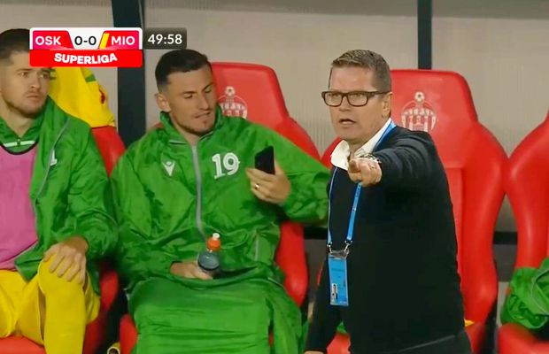Blănaru, surprins pe telefon în timpul meciului Sepsi - Mioveni: „Mi se pare foarte grav!”
