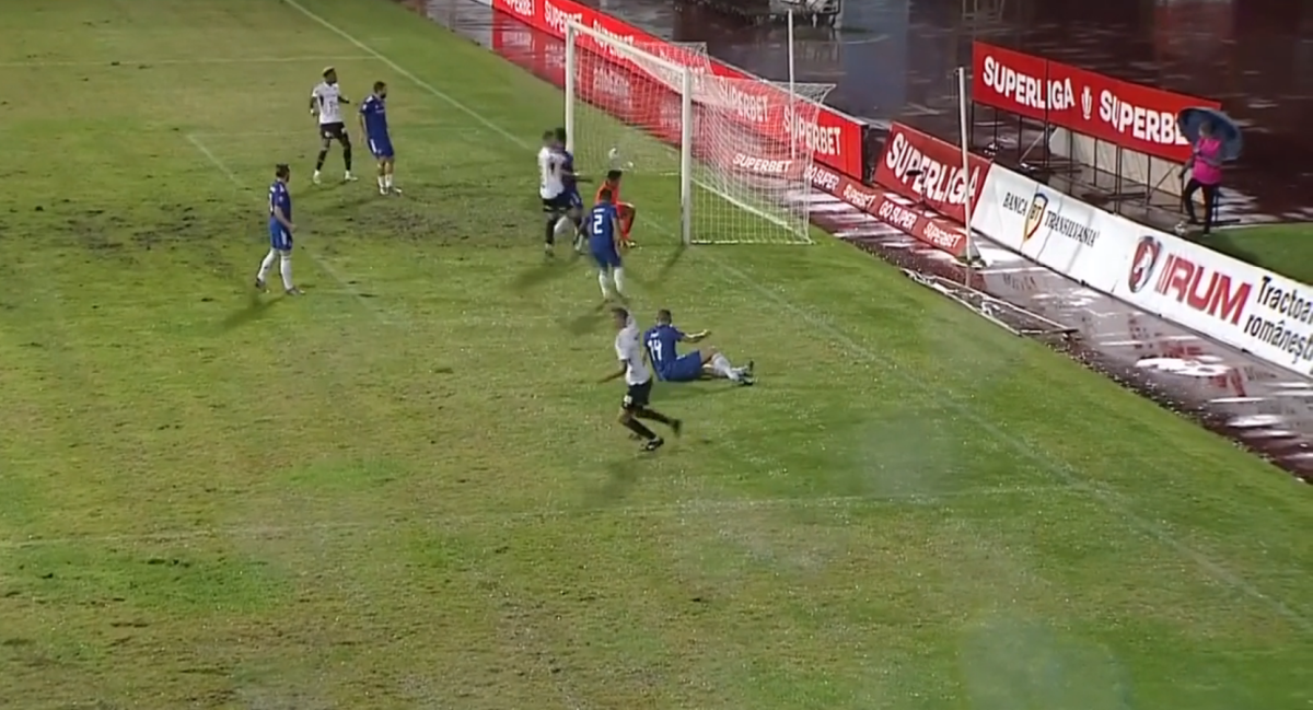 Ioan Filip a deschis scorul în U Cluj - FCU Craiova