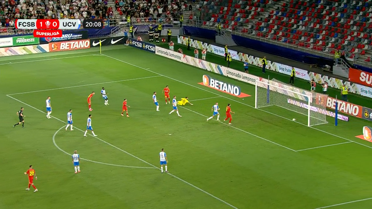 Greșeli Mitriță în FCSB - CSU Craiova