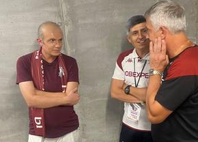 Cristiano Bergodi și-a întâlnit sosia după Rapid - Dinamo: „Putem să aducem un înlocuitor în caz că vrei să-ți iei concediu”