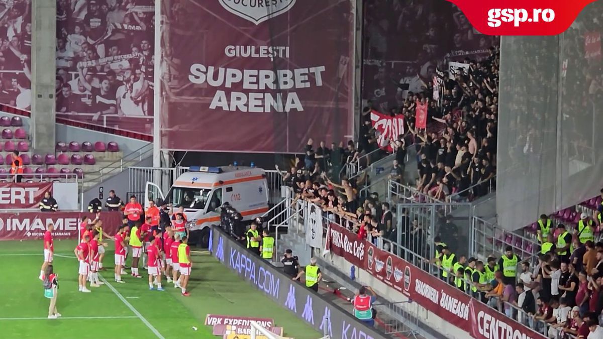 Nu s-a văzut la TV » Ce a făcut galeria lui Dinamo chiar înainte să părăsească stadionul