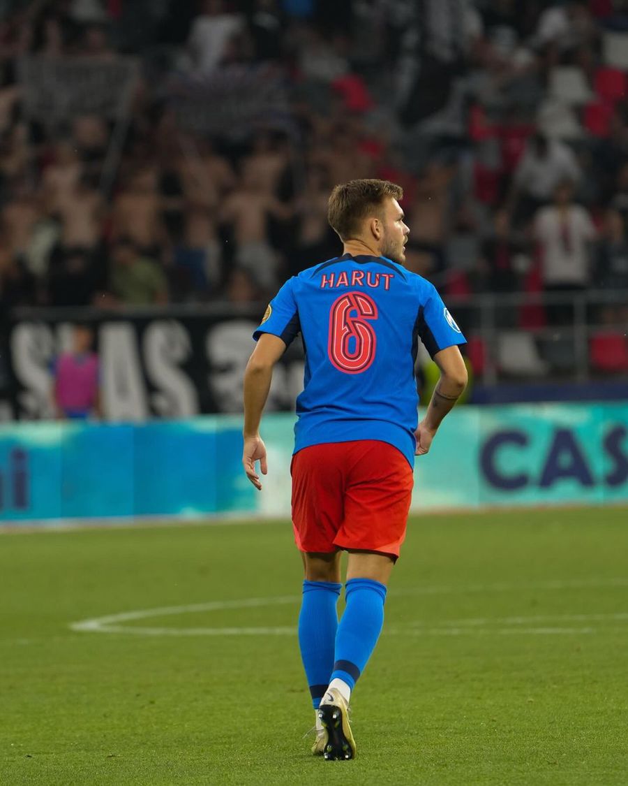 Denis Haruț, foto: Instagram Gică Hagi vrea un fotbalist de la FCSB! Doar salariul mai stă în calea transferului