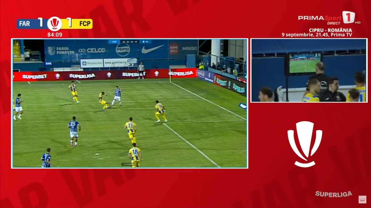 Penalty acordat ușor în Farul - Petrolul