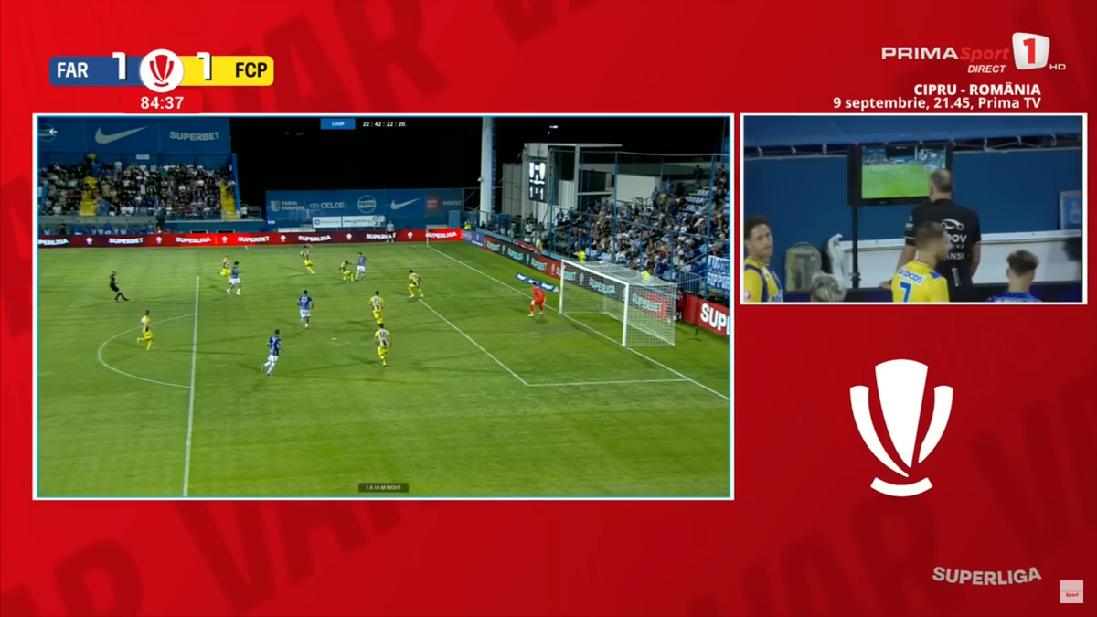 Penalty acordat ușor în Farul - Petrolul