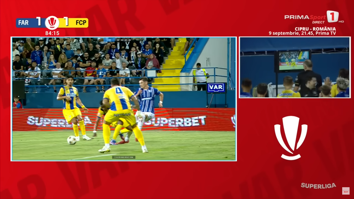 Penalty acordat ușor în Farul - Petrolul