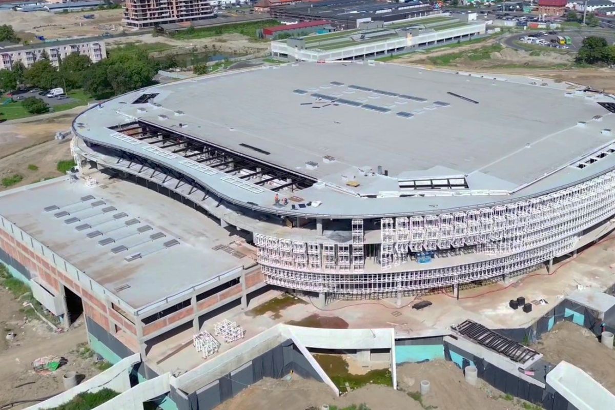 „Colosseumul” României e gata în proporție de 70%: „Va arăta fantastic!” » Proiectul a scăpat de tăierea fondurilor guvernamentale