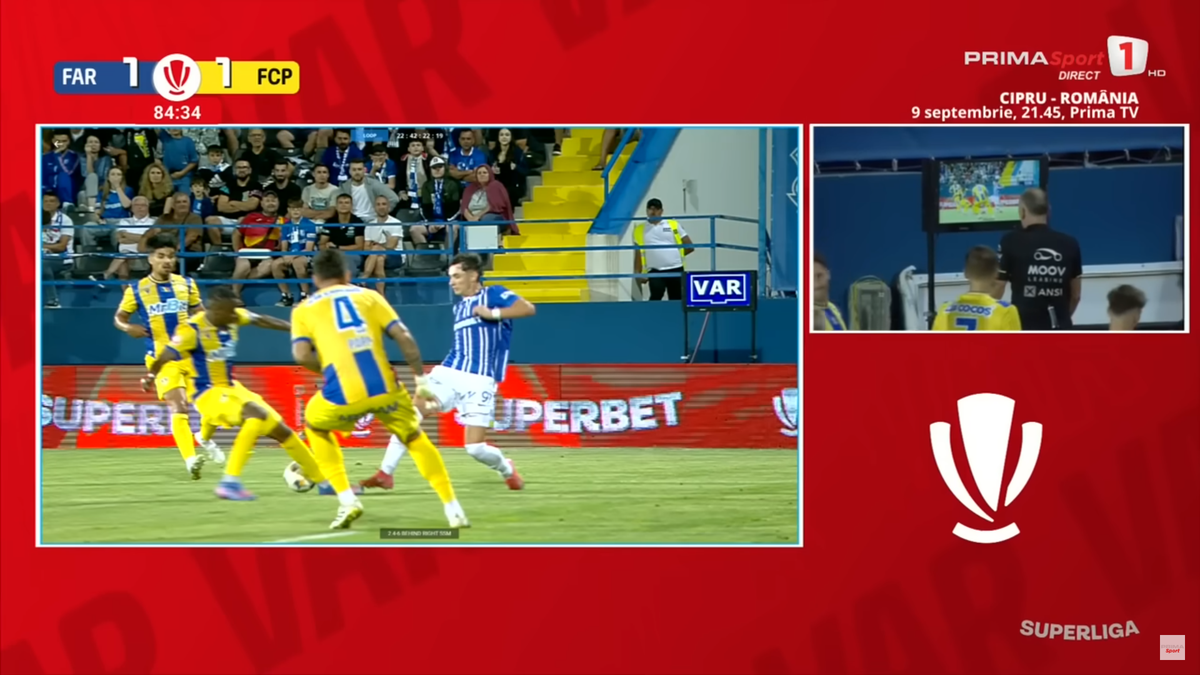 Penalty acordat ușor în Farul - Petrolul