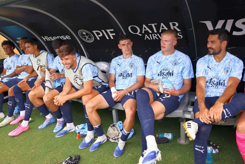 Ilkay Gundogan, primul din dreapta, pleacă de la Manchester City la Galatasaray/ foto: Imago Images