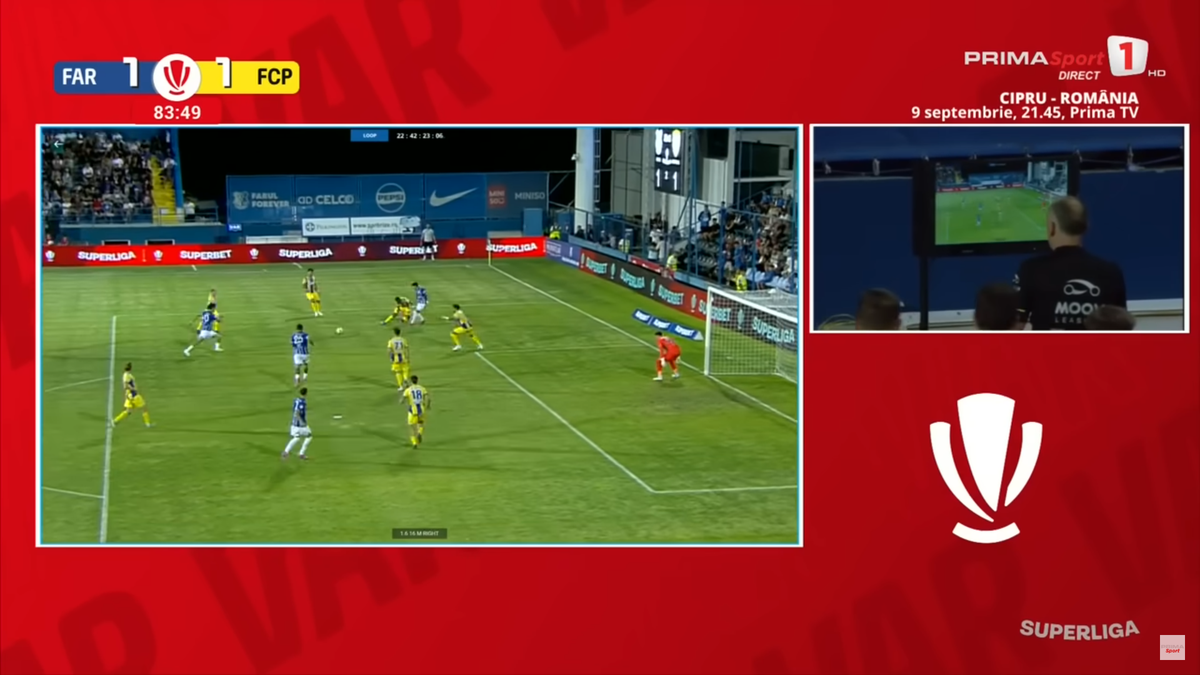 Penalty acordat ușor în Farul - Petrolul