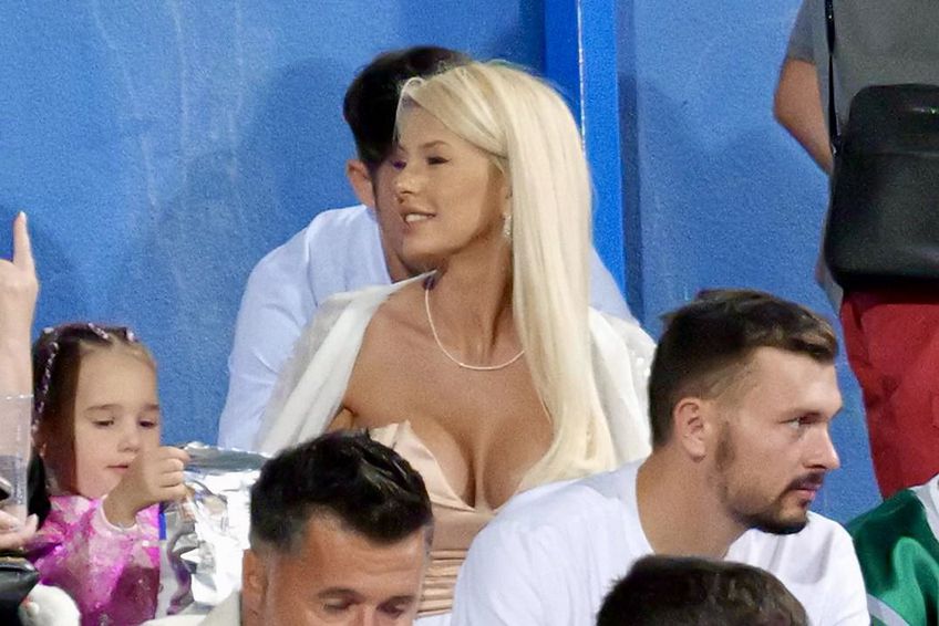 Andreea Hanca la meciul Farul - Petrolul