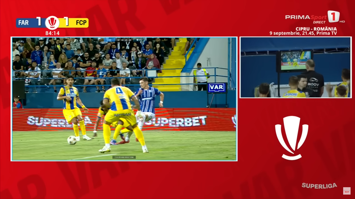 Penalty acordat ușor în Farul - Petrolul