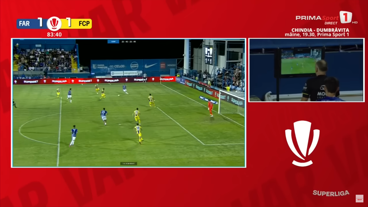 Penalty acordat ușor în Farul - Petrolul