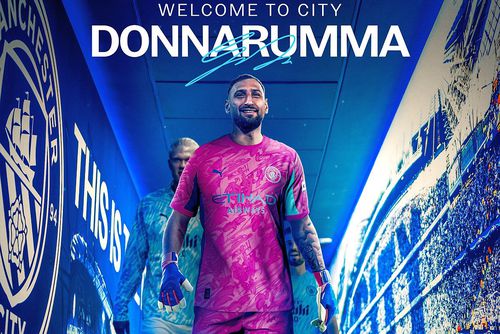 Gianluigi Donnarumma, prezentat de Manchester City // foto: X @ ManCity
