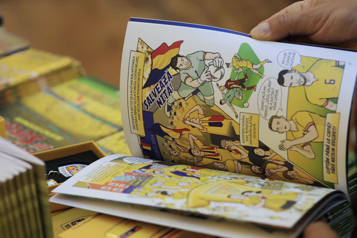 Generația de Suflet în benzi desenate