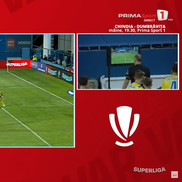 Penalty acordat ușor în Farul - Petrolul. FOTO: captură Prima Sport