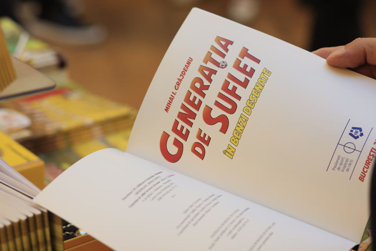 S-a lansat volumul de benzi desenate „Generația de Suflet”: „Ne propunem să publicăm cărți care să inspire și să formeze”